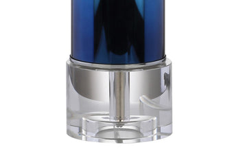 Edward 27" Glass/Crystal LED Table Lamp - JONATHAN Y